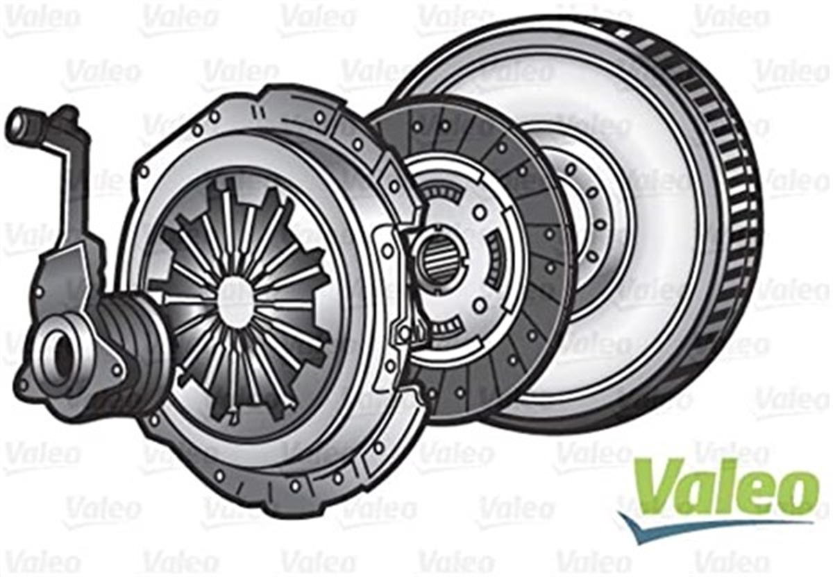 YEDEK PARÇAKIT 4P DEBRIYAJ TAKIMI VOLANLI FORD TRANSIT 2.4 TDCI VALEO 845060VALEOVALEO 845060