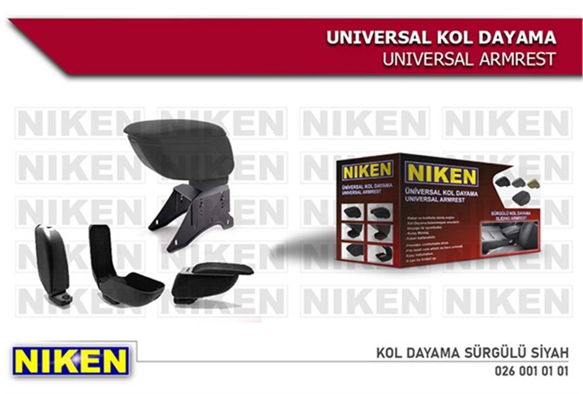 YEDEK PARÇAKOL DAYAMA SÜRGÜLÜ SİYAH NIKEN 0260010101NIKENNIKEN 0260010101