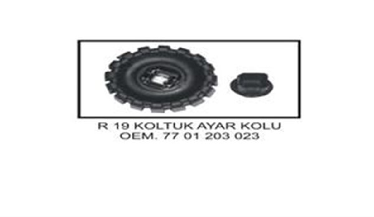 YEDEK PARÇAKOLTUK AYAR KOLU R19-R21 YERY 203023YERYERY 203023