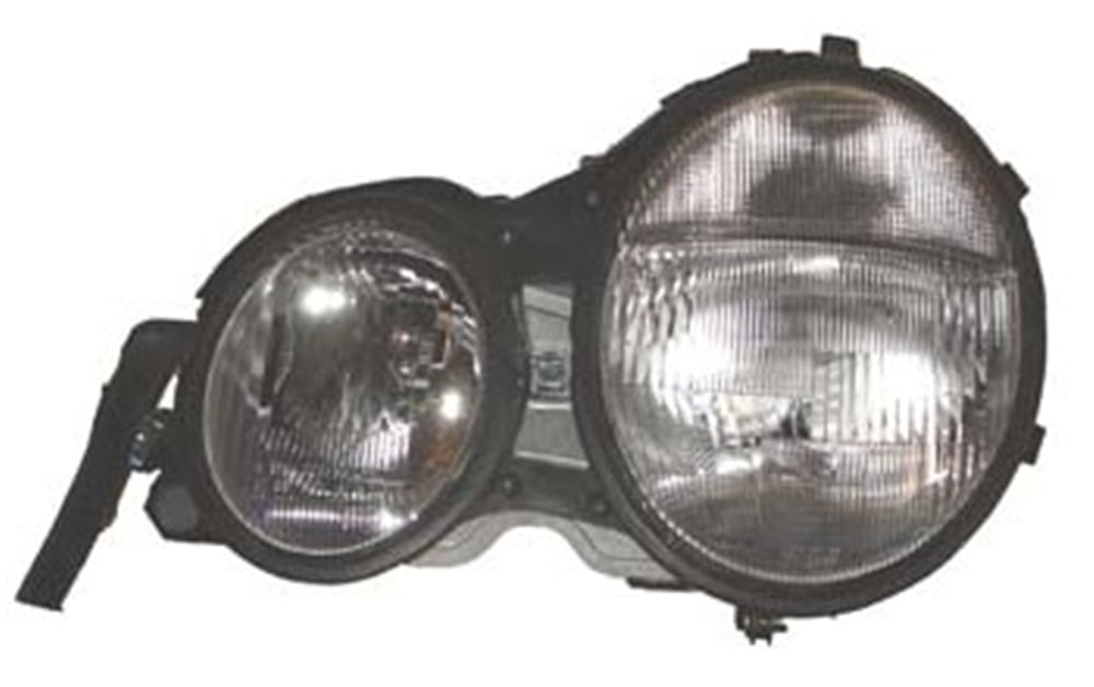 YEDEK PARÇAMercedes E Class- W210- 96/99 Far Lambası Sol Vakum Ayarlı H7/H7 (Çizgili Camlı) (Djauto) 210-820-0361,MEYDAN2150-1002