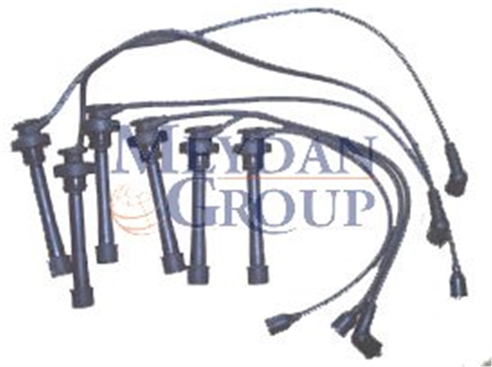YEDEK PARÇAMıtsubıshı Pajero- 92/97 Buji Kablosu Takım (24V) (6G72)3.0 Cc Md338249MEYDAN155-4666B