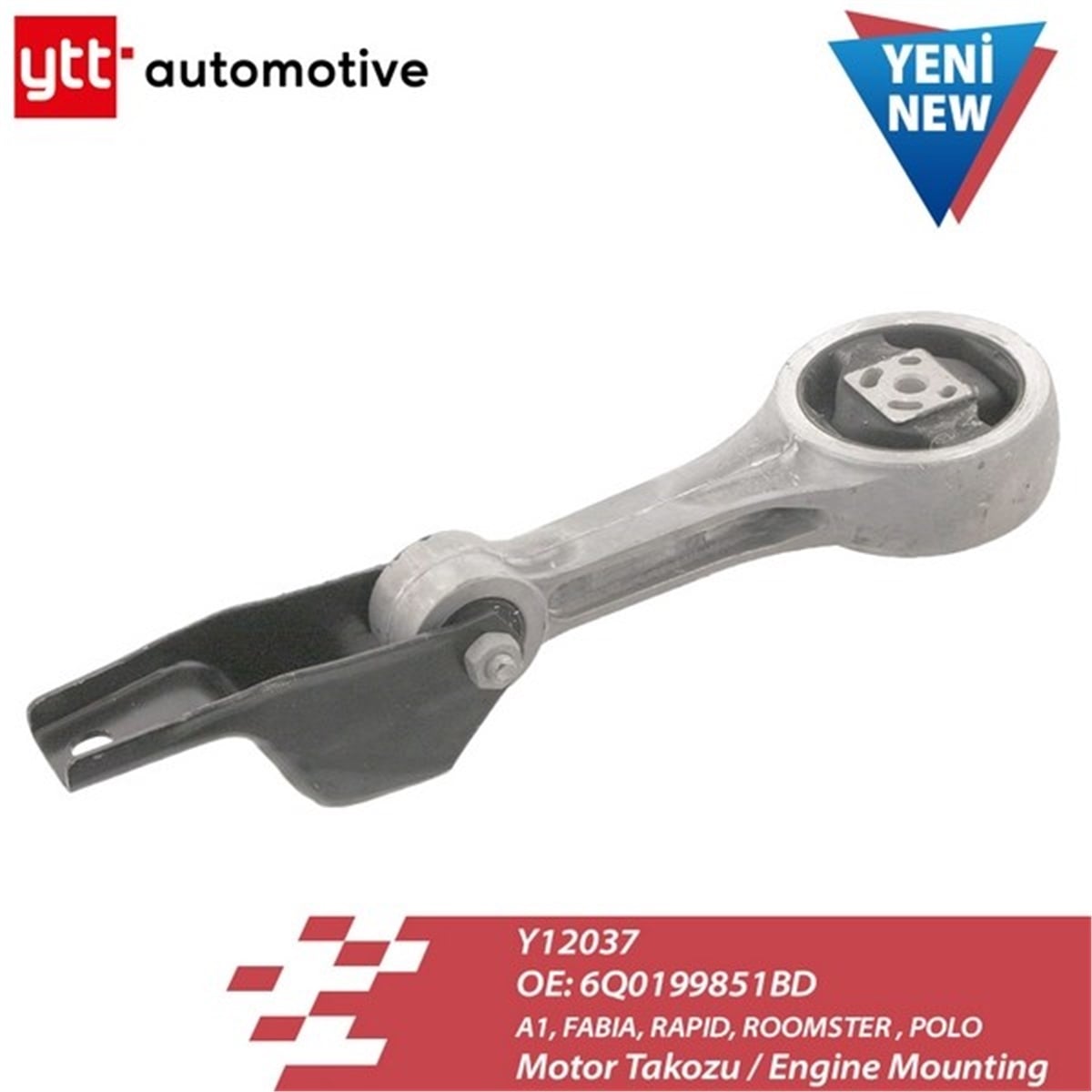 YEDEK PARÇAMOTOR TAKOZU A1 1.2 TFSI 10-18 YTT 12037YTTYTT 12037