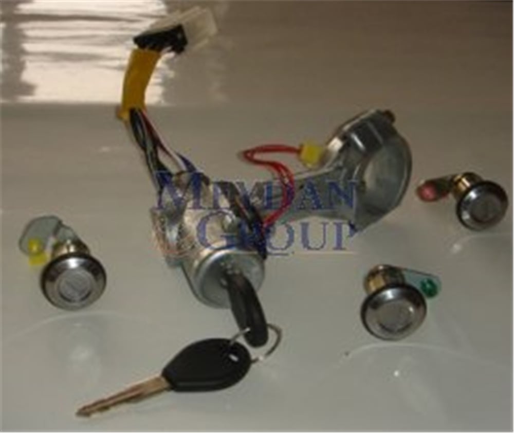 YEDEK PARÇANıssan Sunny- N14- 94/96 Kontak Kilit Seti (3Lü) (Kontak/Kapı/Bagaj) (5Kapı) -MEYDAN254-1907A