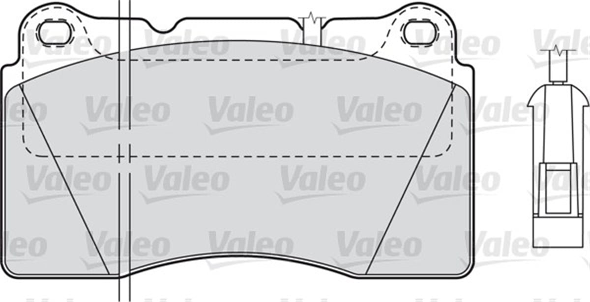 YEDEK PARÇAÖN BALATA FİŞLİ ALFA 159 05-11 166 2.0 TURBO 2.5 3.0 98-07 BRERA 06 SPIDER 06 GDB1603 VALEO 598309VALEOVALEO 598309