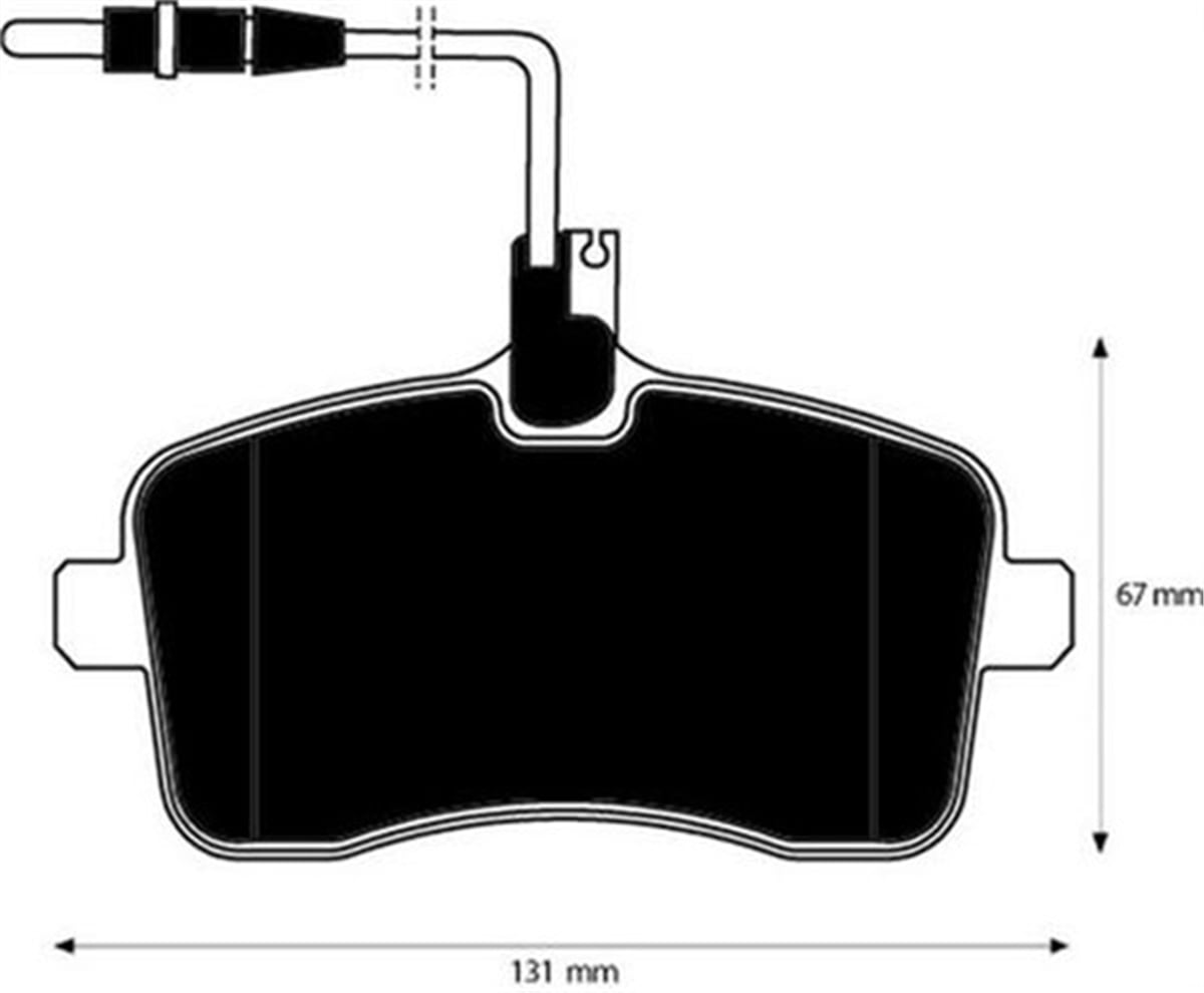 YEDEK PARÇAÖN BALATA P407 SW 1.6 2.0 HDI 2.0 1.8 16V 110 FAP 05-04 MARELLI 323700009800MARELLIMARELLI 323700009800