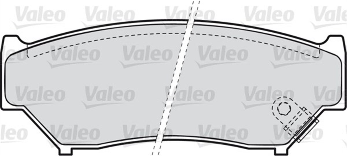 YEDEK PARÇAÖN BALATA VITARA 5 KAPI 1.6 90-98 JIMNY 1.5DDİS 03 VALEO 598533VALEOVALEO 598533