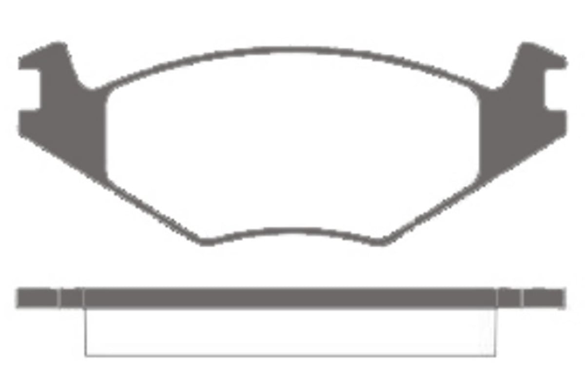 YEDEK PARÇAON FREN BALATASI-  VW POLO 82-00 POLO CLS 96-00  SEAT IBIZA 93-99 867698151 -MGA-55580MGAMGA-55580