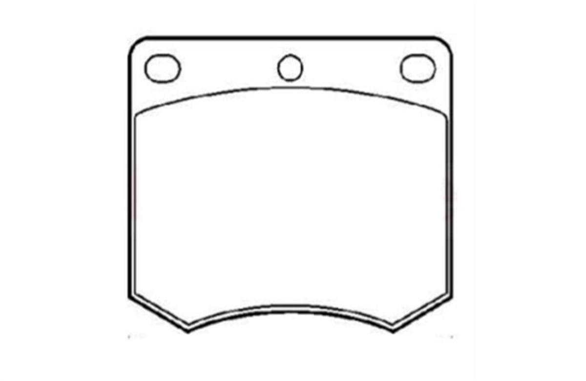 YEDEK PARÇAON FREN DISK BALATA  FORD  TAUNUS 1.6 76-  79BB 2K021 CB -MGA-55245MGAMGA-55245