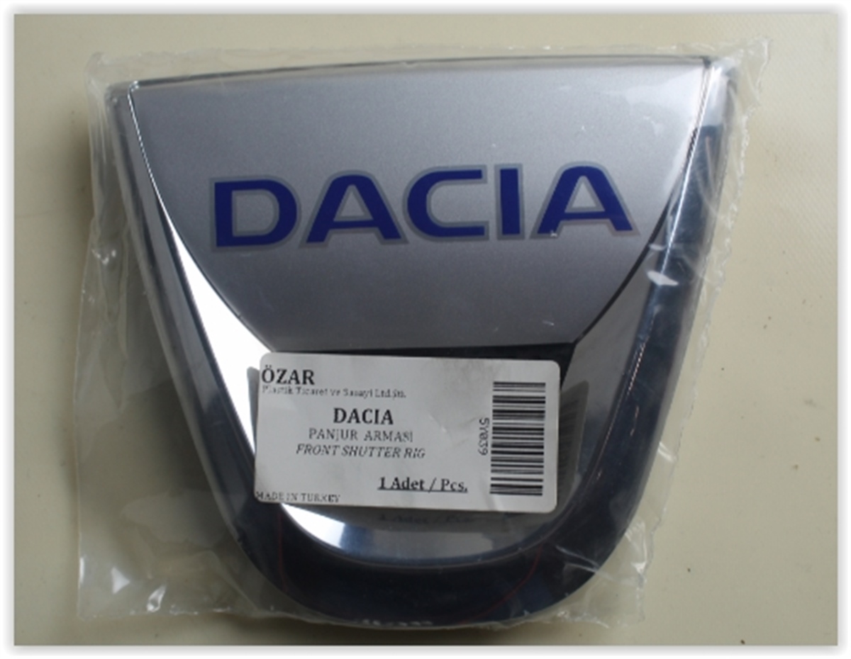 YEDEK PARÇAÖN PANJUR ARMASI DACİA Y.MÖZAR*OZAR-5Y133
