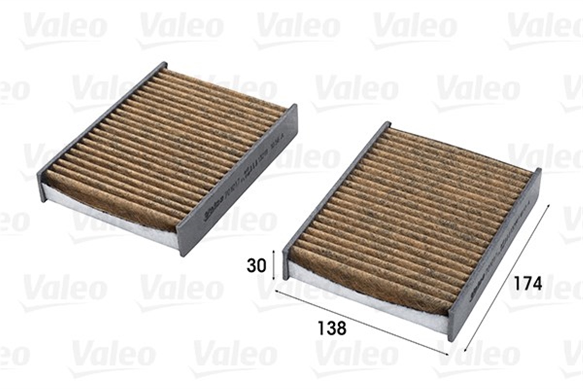 YEDEK PARÇAPOLİFENOL POLEN FİLTRESİ ALFA 147. 156 VALEO 701017VALEOVALEO 701017