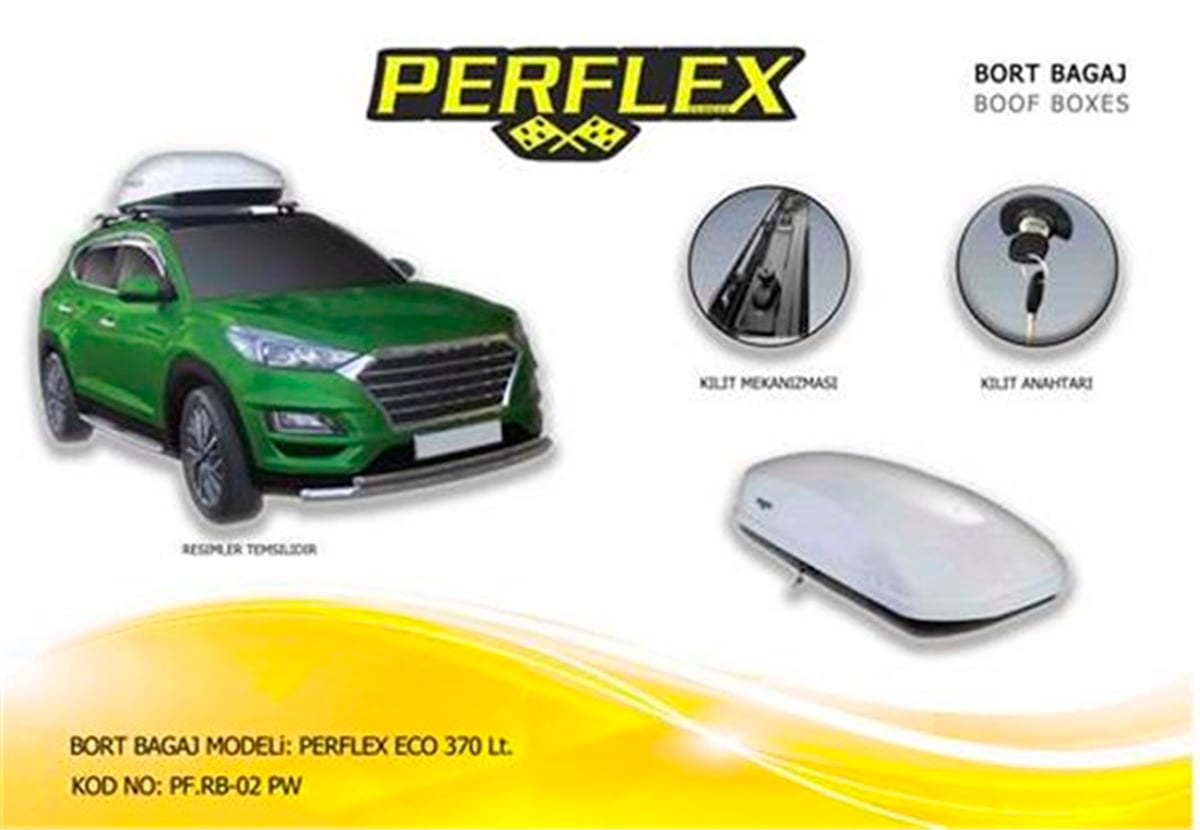 YEDEK PARÇAPORT BAGAJ ECO BAGAJ DESENLİ BEYAZ 370 LİTRE PERFLEX PF.RB-02 PWPERFLEXPERFLEX PF.RB-02 PW