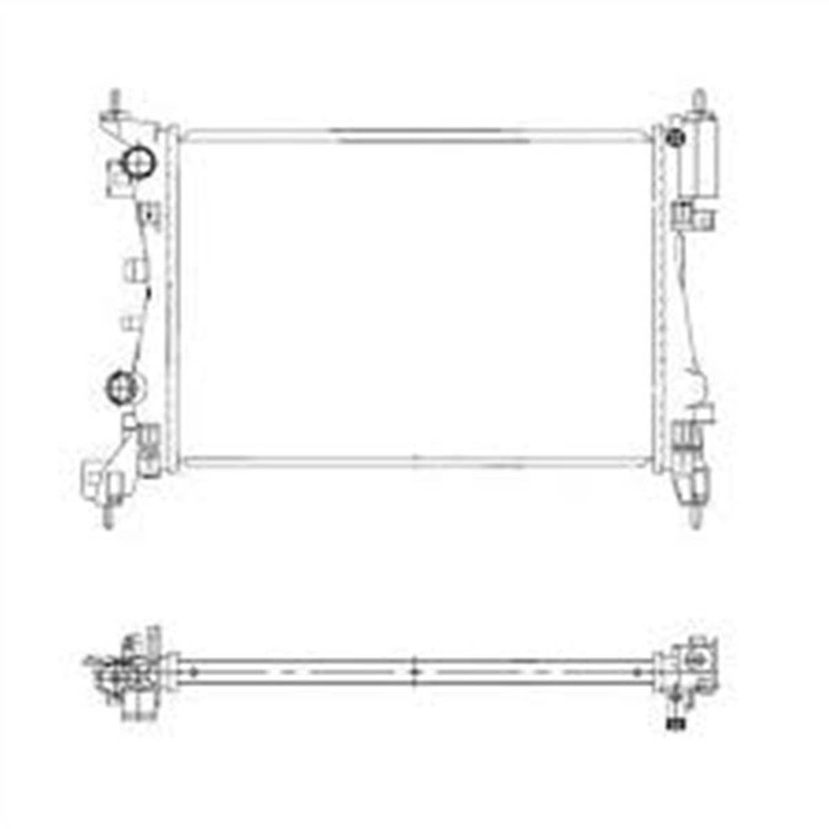 YEDEK PARÇARADYATOR R9 1.4 ENJ 400X396X34 ORIS MRN266ORISORIS MRN266