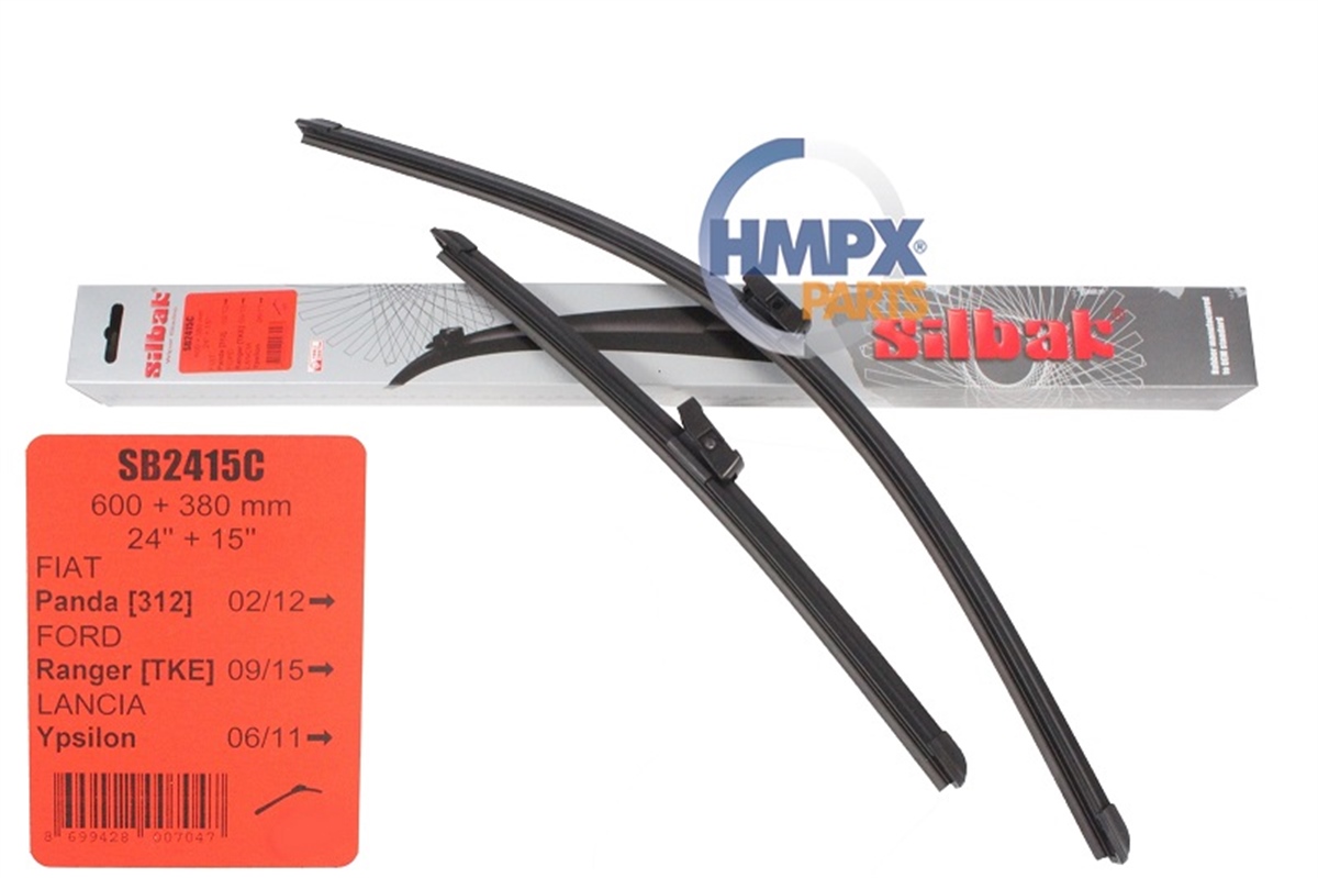 YEDEK PARÇARANGER  12> ÖN SİLECEK SÜPÜRGE TAKIM : MUZ TİPİ (600 MM+380 MM SIL GB3J S17528 CA SB2415CPARCAWORLDSIL GB3J S17528 CA