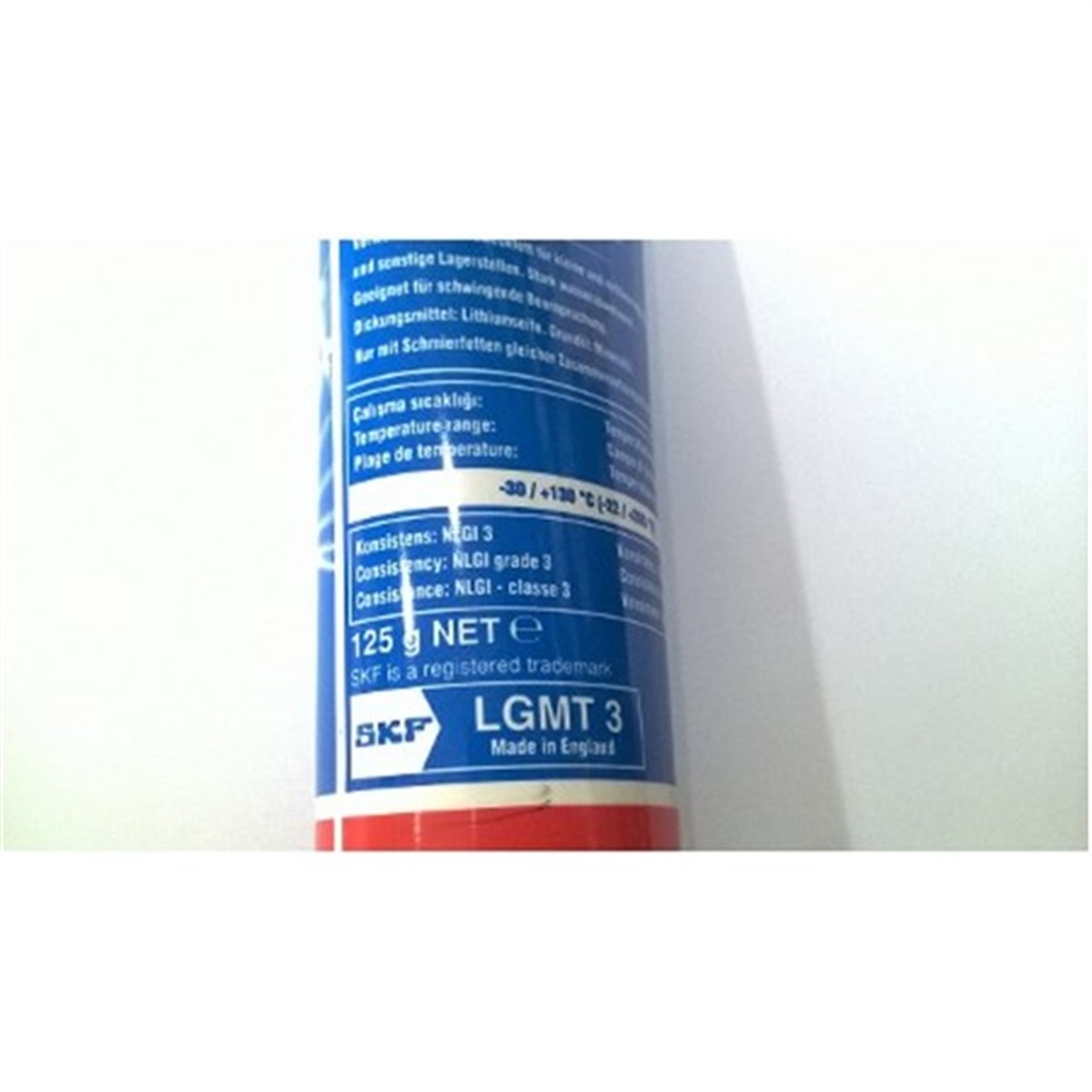 YEDEK PARÇARULMAN GRESİ 125 GR TÜP KOLİ 24 ADET SKF LGMT3.0.125SKFSKF LGMT3.0.125