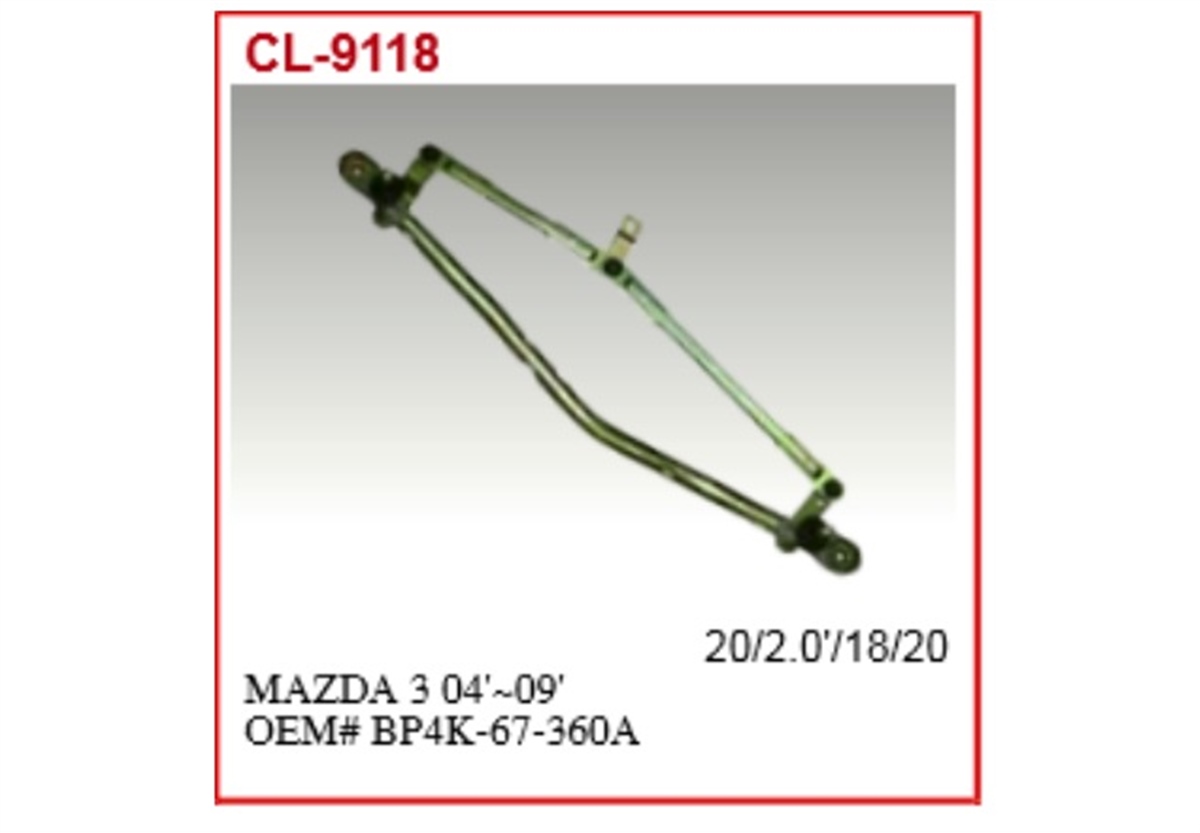 YEDEK PARÇASİLECEK IC MANIVELASI-MAZDA-3 03>08   BP4K67360A -MGA-42113MGAMGA-42113