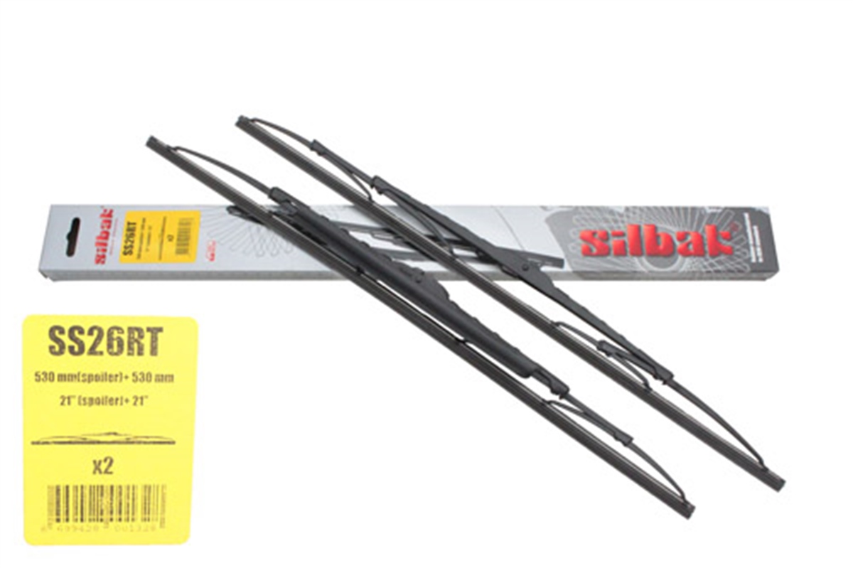 YEDEK PARÇAT4  91>03  PASSAT  90>96 ÖN SİLECEK SÜPÜRGE TAKIM : ESKİ TİP SPOYLERLİ (530+530 MM) SIL 357998001 SS26RTPARCAWORLDSIL 357998001