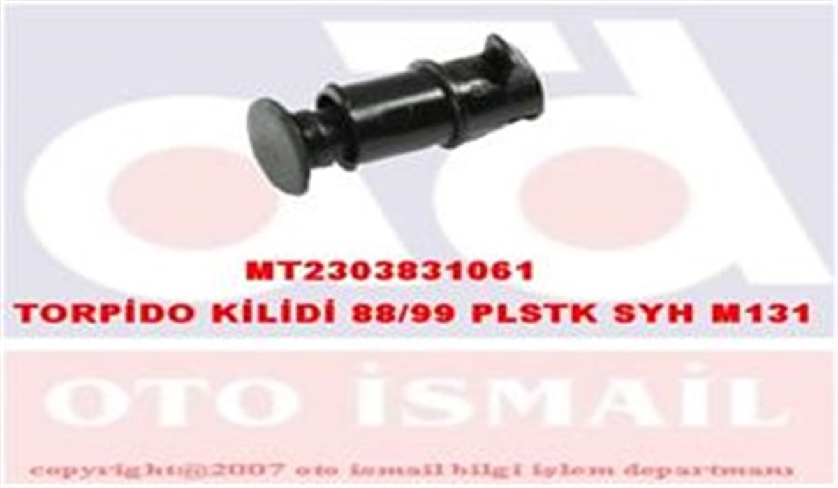 YEDEK PARÇATORPİDO KİLİDİ 88-99 PLSTK SYH M131 MITA 03831061MITAMITA 03831061