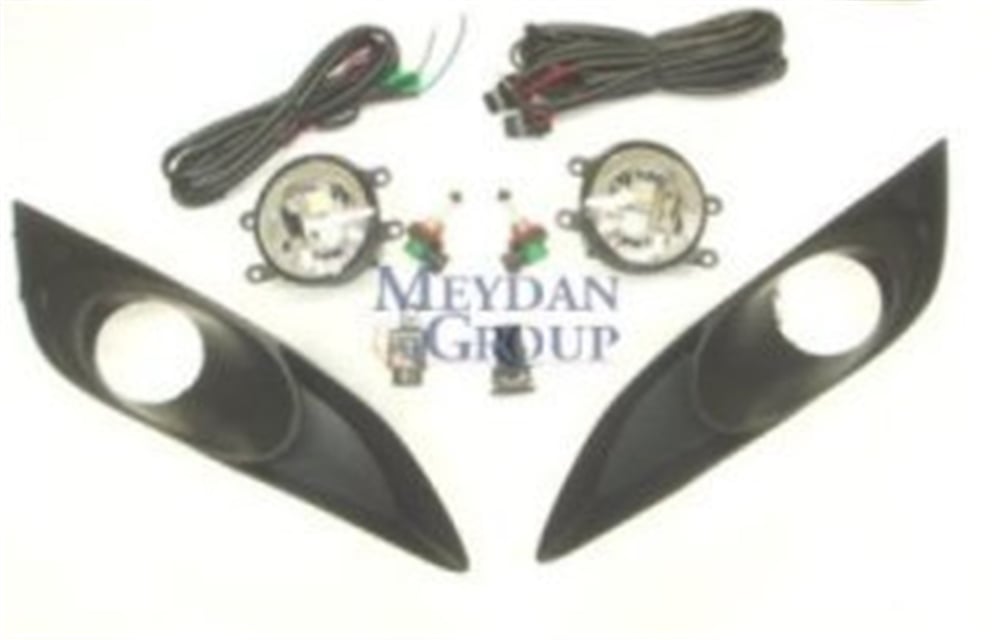 YEDEK PARÇAToyota Aurıs- 07/10 Sis Lambası Sağ/Sol Set (Role/Düğme/Tesisat/Çerçeve İle Birlikte) (Esuse) 81220-0D040MEYDAN203-1009A