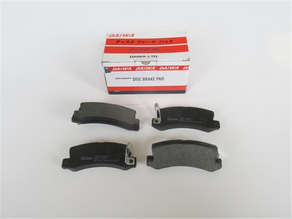 YEDEK PARÇAToyota Avensıs- 01/02 Arka Fren Balatası 2,0 (Disk) (107,6X43,2X15) 04466-12120MEYDAN189-6360A