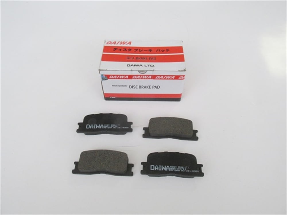 YEDEK PARÇAToyota Camry- 01/04 Arka Fren Balatası (Disk) (92,6X37,8X14,8) 04466-33140MEYDAN210-6360A
