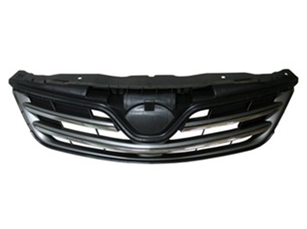 YEDEK PARÇAToyota Corolla- E150- 10/13 Ön Panjur Siyah (Nikelaj Kaplamalı) (Üst Koruma Plastikli) 53111-02909MEYDAN200-2345