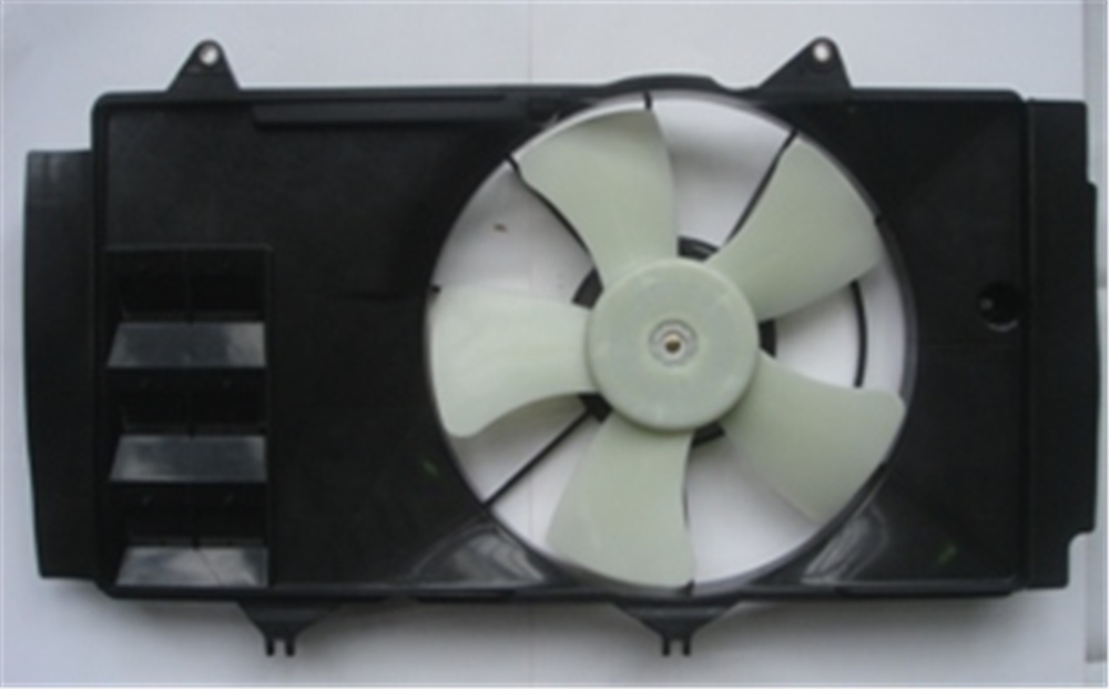 YEDEK PARÇAToyota Yarıs- 00/02 Radyatör Fan Davlumbazı Komple 1.4Cc D-4D (5Kanat) (Siyah) 16711-0N011MEYDAN216-4812B