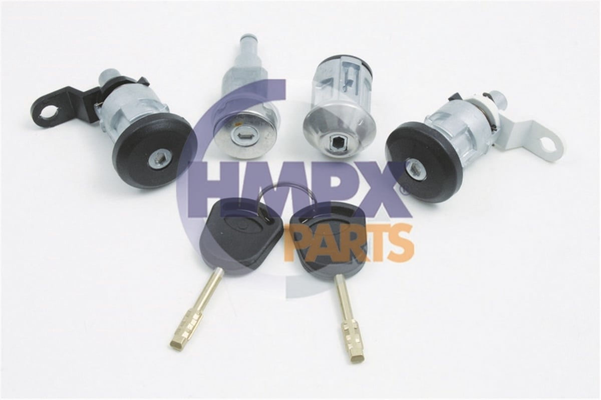 YEDEK PARÇATRANSIT 91> T15 PIKAP KİLİT ŞİFRE TAKIMI 4.LÜ HMP 95VB B22050 TF HMP FD-257-008PARCAWORLDHMP 95VB B22050 TF