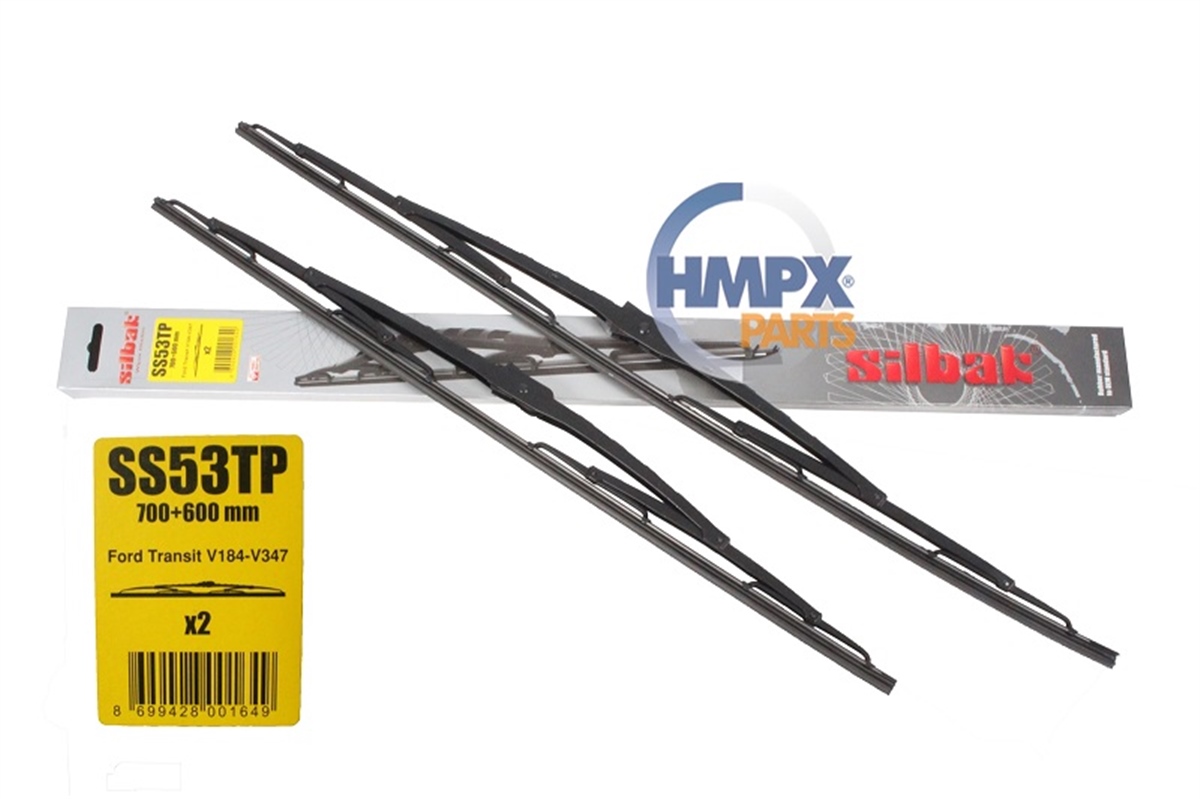 YEDEK PARÇATRANSIT V-184/V-347  01>09 ÖN SİLECEK SÜPÜRGE TAKIM : METAL TİP (700 MM+600 M SIL YC1J S17528 BA SS53TPPARCAWORLDSIL YC1J S17528 BA