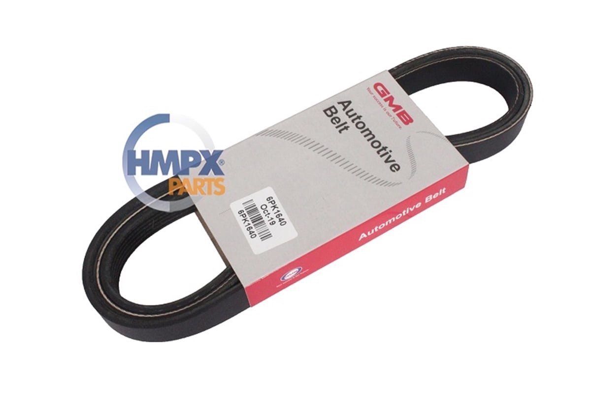 YEDEK PARÇATRANSIT V-184/V-347/V-348/V-362/MONDEO  01>19  2.0-2.2 TDCI VANTİLATÖR KAYIŞI KLİMALI ÖNDEN ÇEKER (6PK1640) GMB BK21 6C301 BB 6PK 1640PARCAWORLDGMB BK21 6C301 BB
