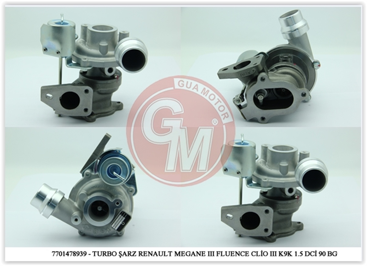 YEDEK PARÇATURBO 90 BEYGİR CLİO IV/MEGANE III/FLUENCE 1.5GUAGUA-54359710028