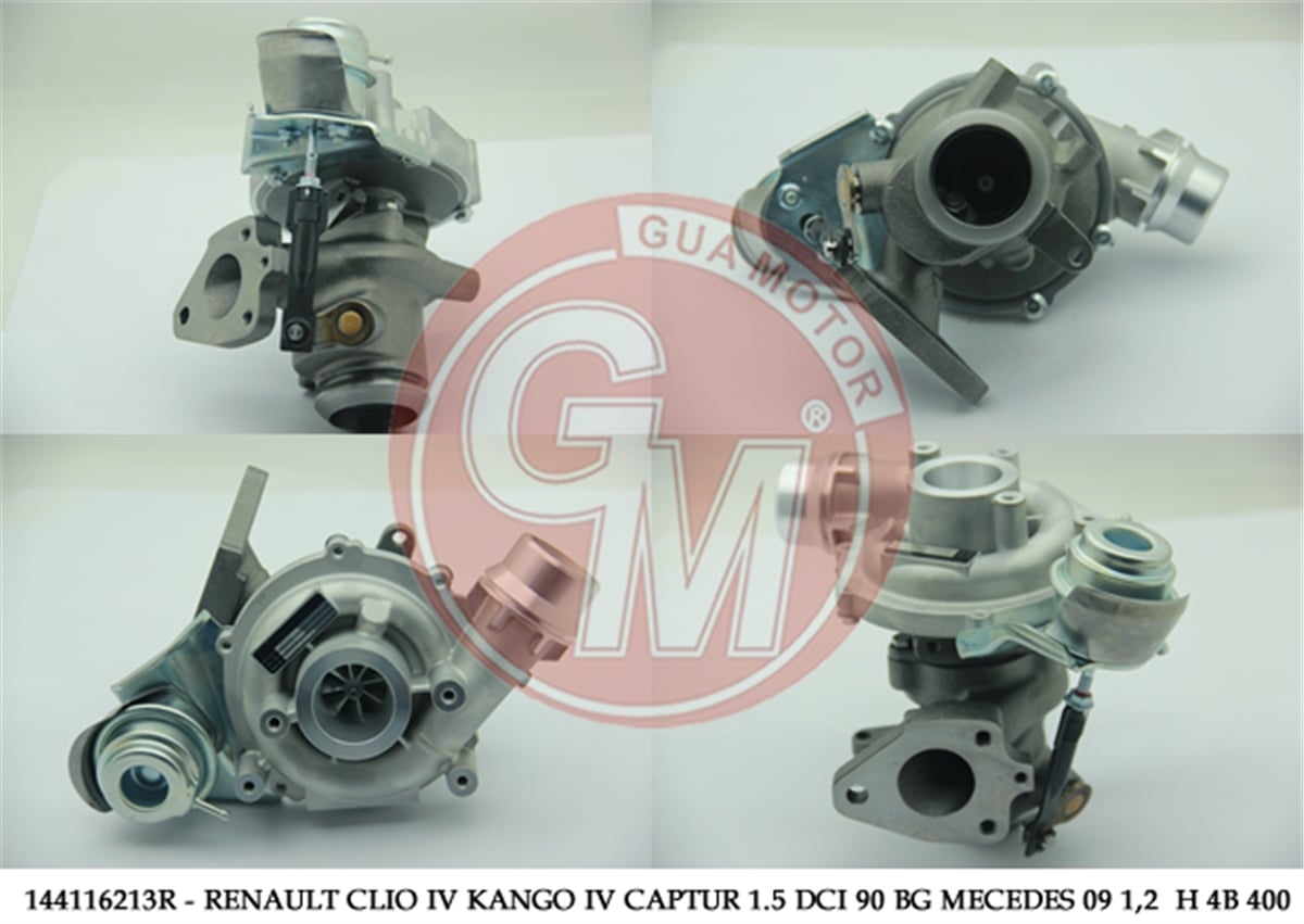 YEDEK PARÇATURBO CLİO IV/DUSTER/LOGAN 1.5 DCİ K9K 75-90 BEYGİRGUAGUA-40632