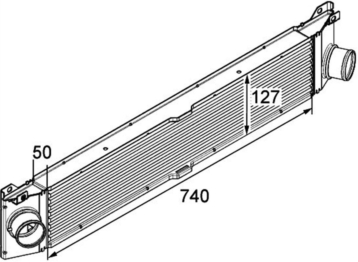 YEDEK PARÇATURBO RADYATÖRÜ (İNTERCOOLER) DUCATO III/BOXER IIIMOTORTECMOT-PEG0534