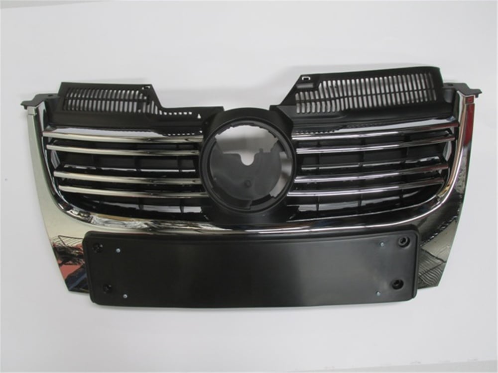 YEDEK PARÇAVolkswagen Jetta- 5- 06/10 Ön Panjur (Nikelaj Kaplamalı) Sensör Deliksiz (Plakalık 52 Cm) 1K5853653A9B9MEYDAN1003-2340