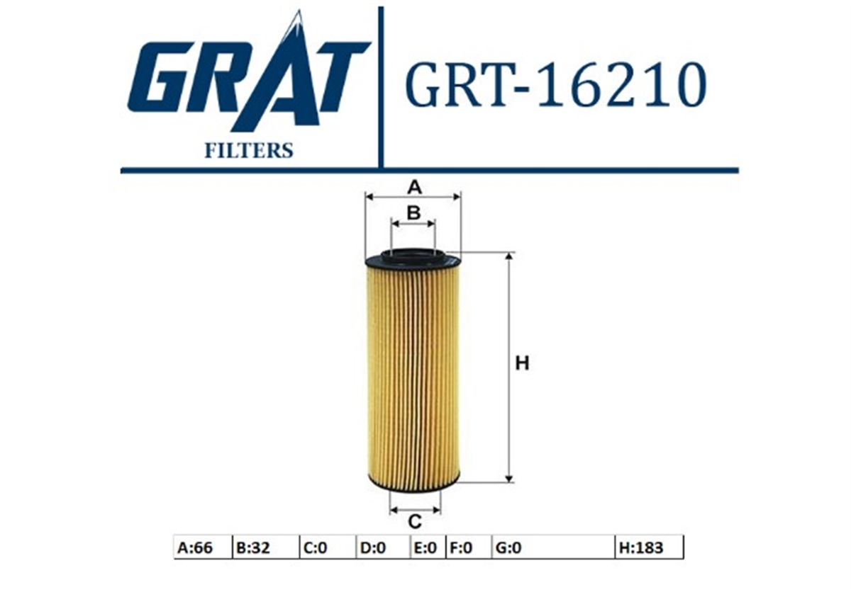 YEDEK PARÇAYAG FILTRESI -  ELAMAN TIP-HYUNDAI IX55 2011>>  -GRT-16210GRATGRT-16210