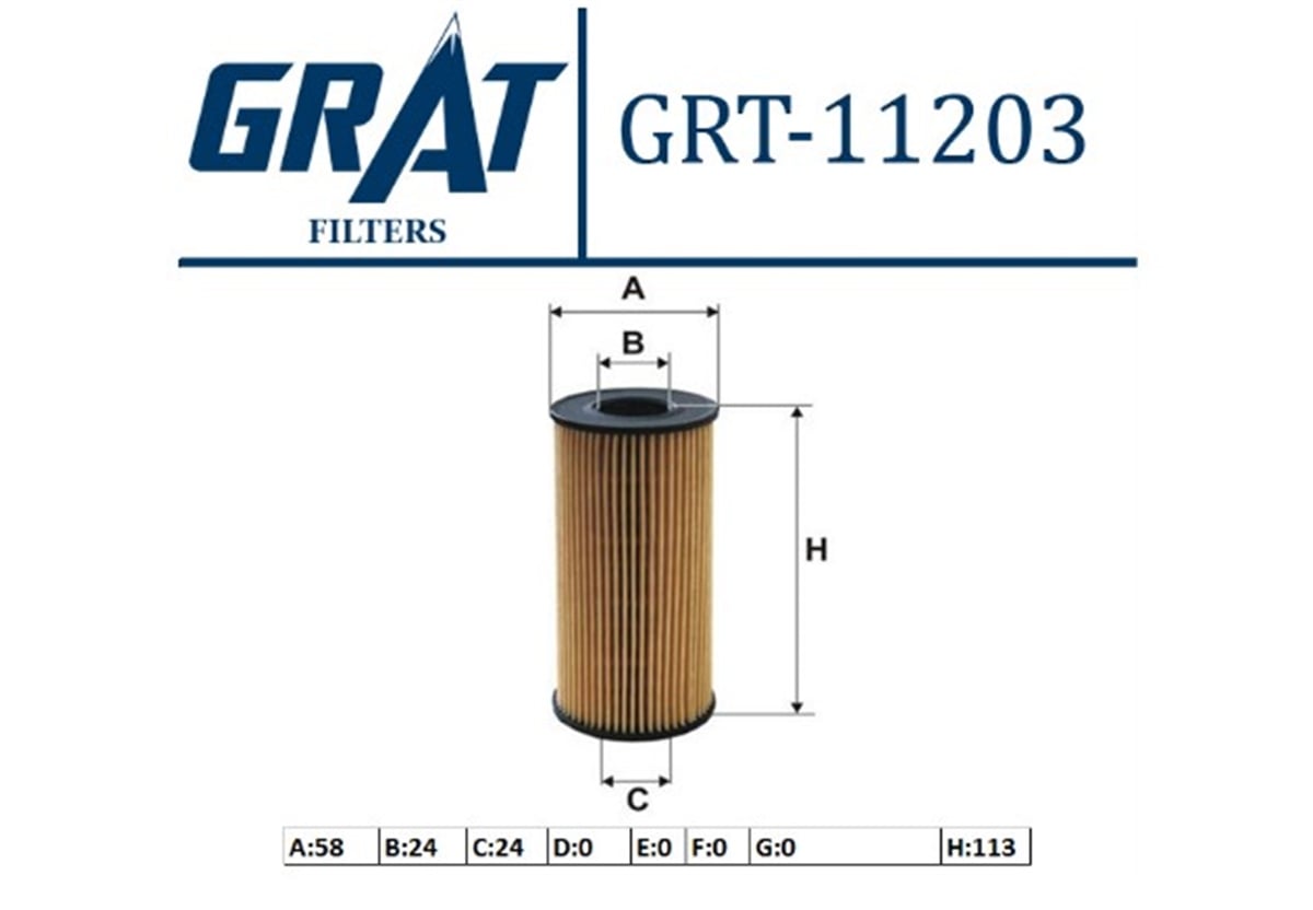 YEDEK PARÇAYAG FILTRESI - RENAULT LAGUNA III-LATITUDE-MEGANE II-III-TRAFIC II-MASTER II-III/OPELMOVANO-VIVARO/NISSAN QASHQAI 07- 2.0 DCI / QASHQAI 11- 1.6DCI / X-TRAIL 2.0 DCI / QASHQAI 15> 1.5 8200362442 -GRT-11203GRATGRT-11203