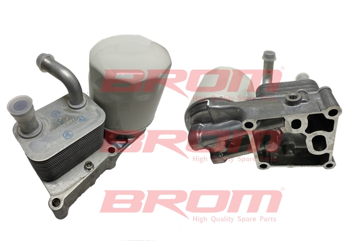 YEDEK PARÇAYAĞ SOĞUTUCU KOMPLE TRANSİT TOURNEO CONNECT 1.8TDC/FOCUS II 1.8TDCI 2005-2008BROMBRO-FD5000