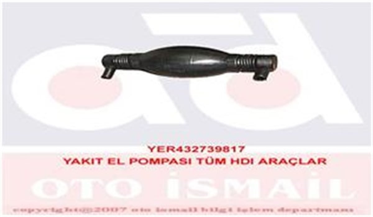 YEDEK PARÇAYAKIT EL POMPASI TÜM HDI ARAÇLAR İŞ YER 2739817YERYER 2739817
