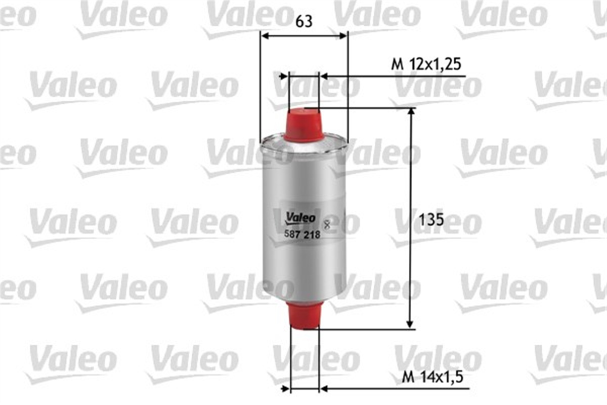 YEDEK PARÇAYAKIT FİLTRESİ BENZİN ROVER 800 820 16V TURBO VALEO 587218VALEOVALEO 587218