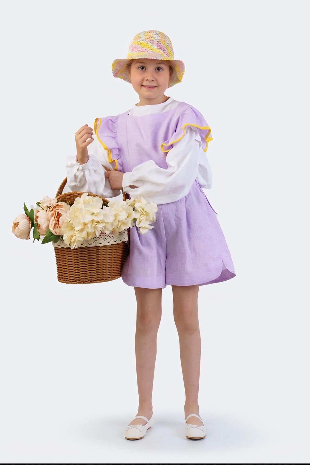 Keten Crop Gömlek mkn2012