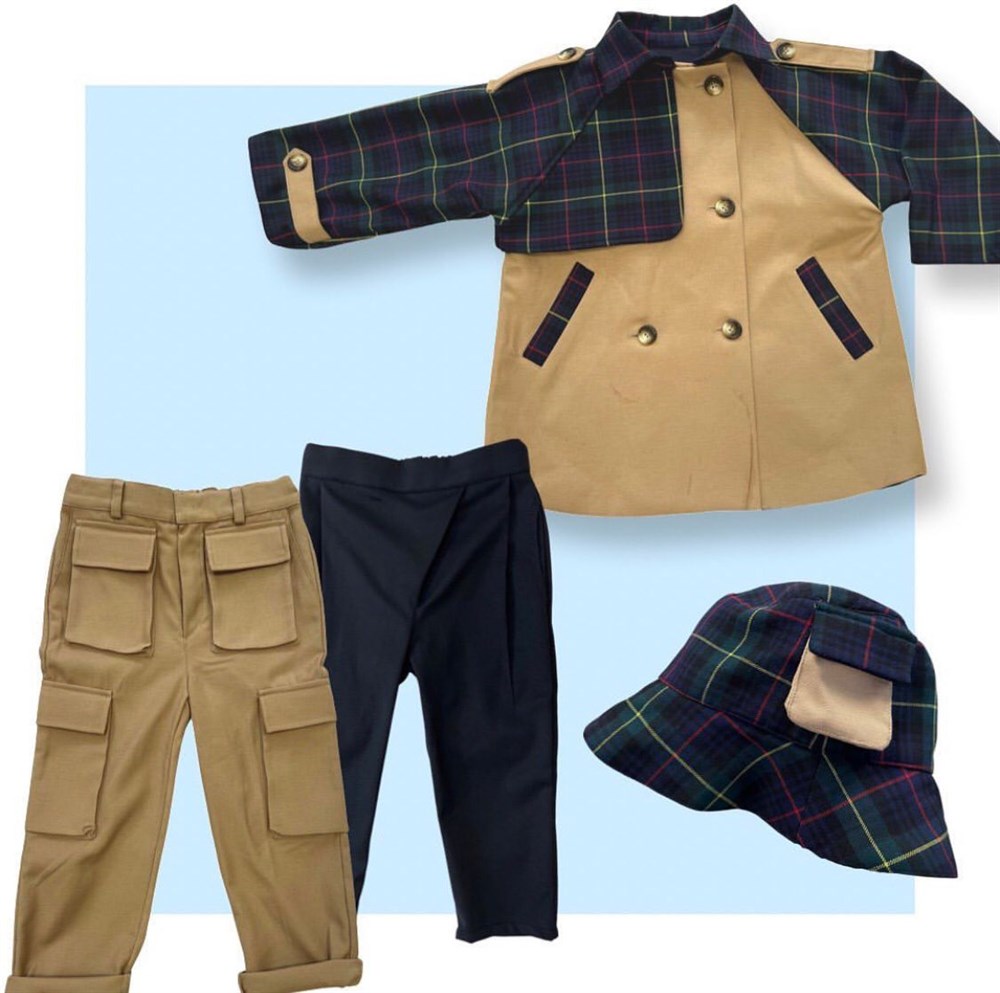 Ekose trenç şapkası