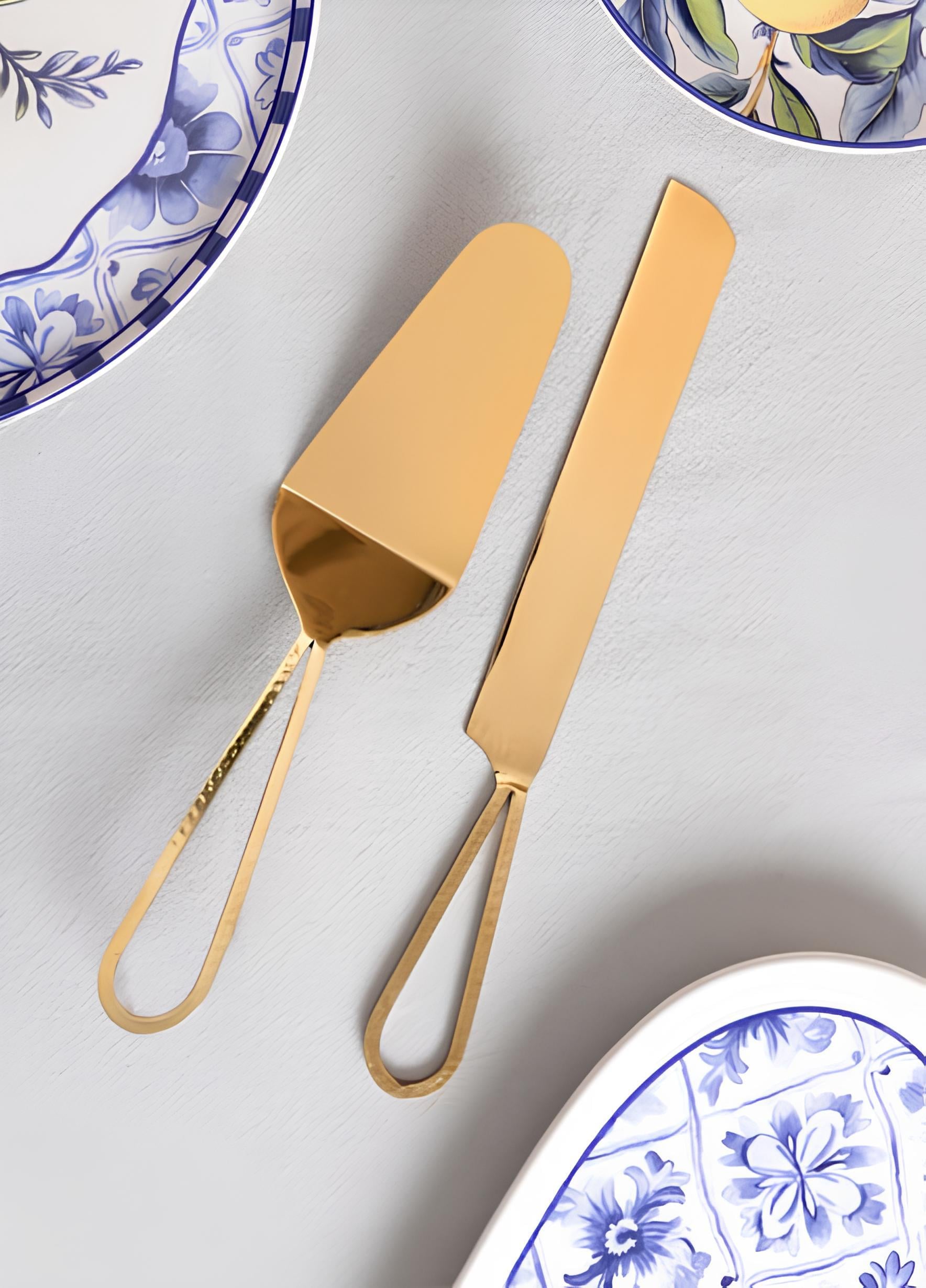 Stillo Gold 2 Parça Pasta Servis Takımı ckb186
