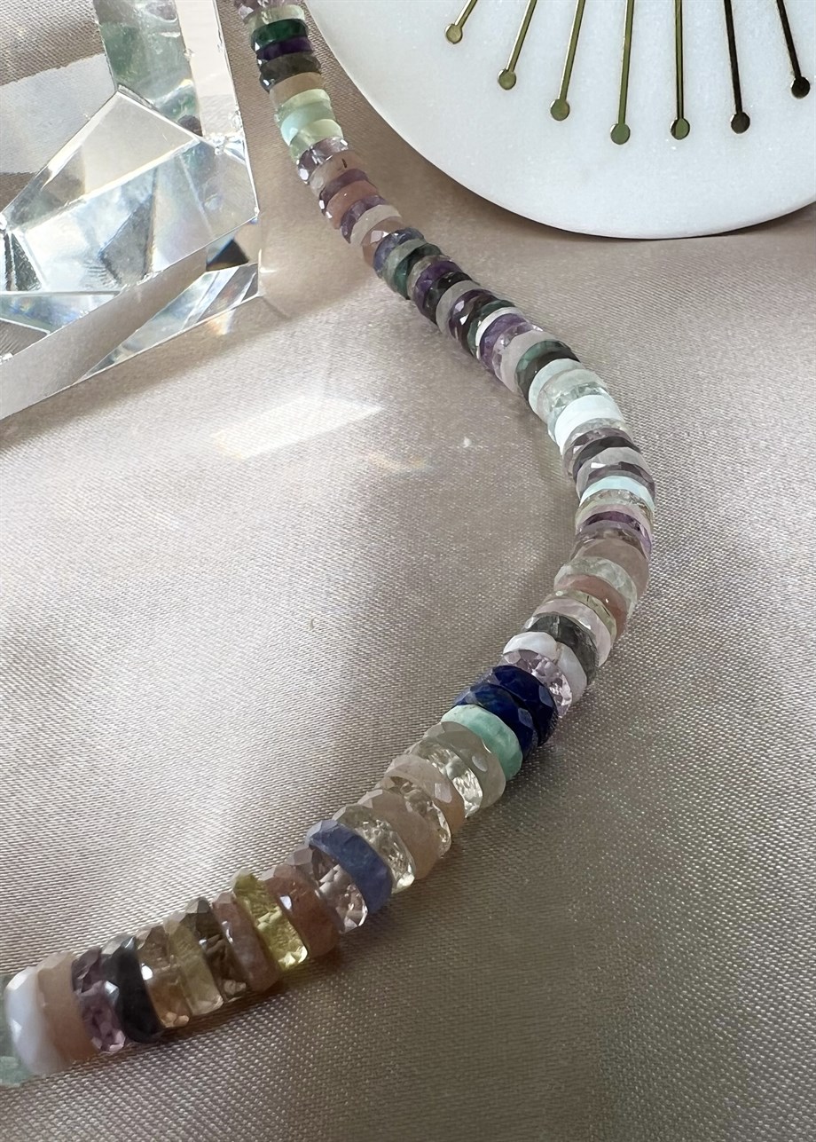 Mix Gemstone Kolye