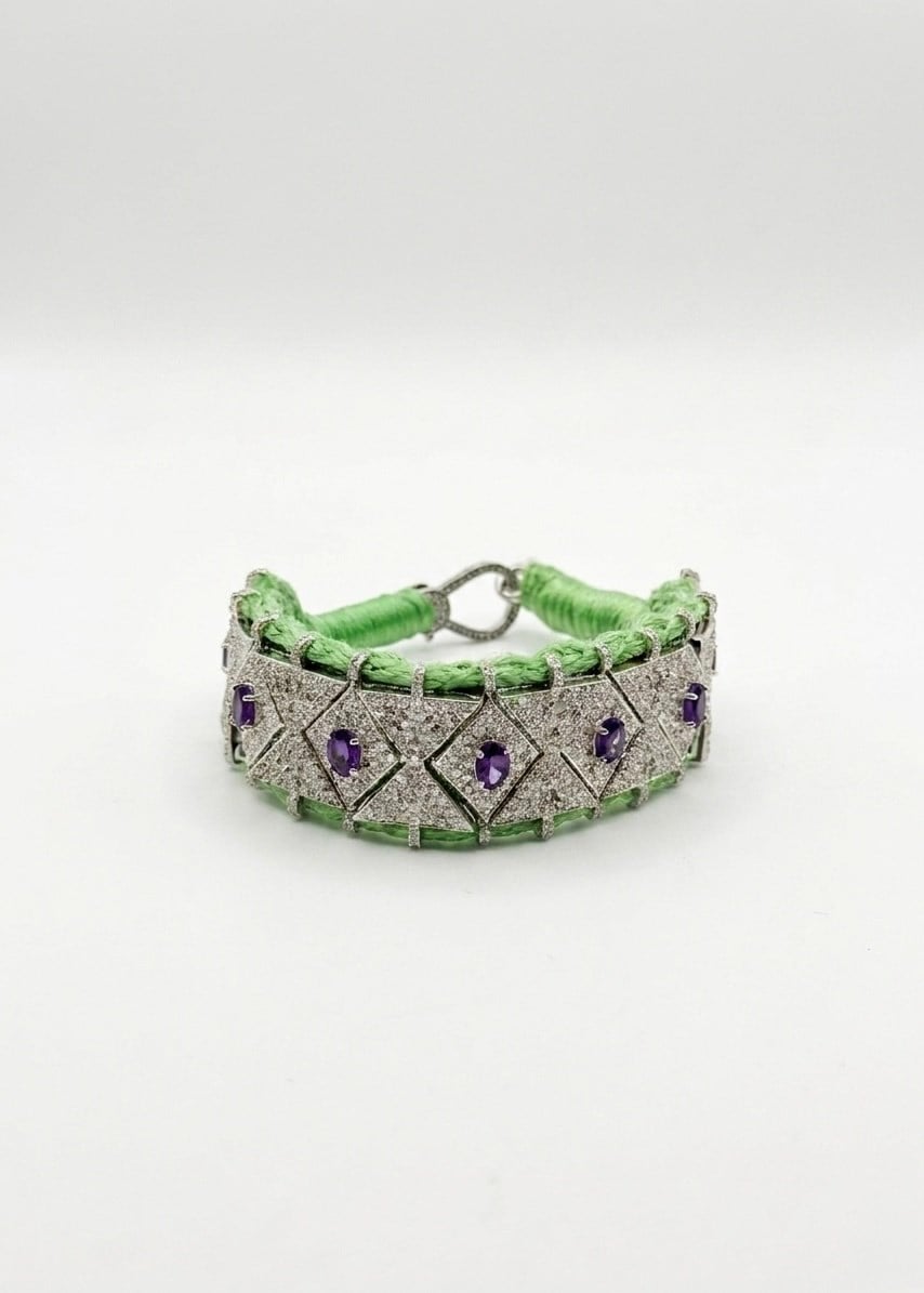 Pırlanta Örme Bileklik