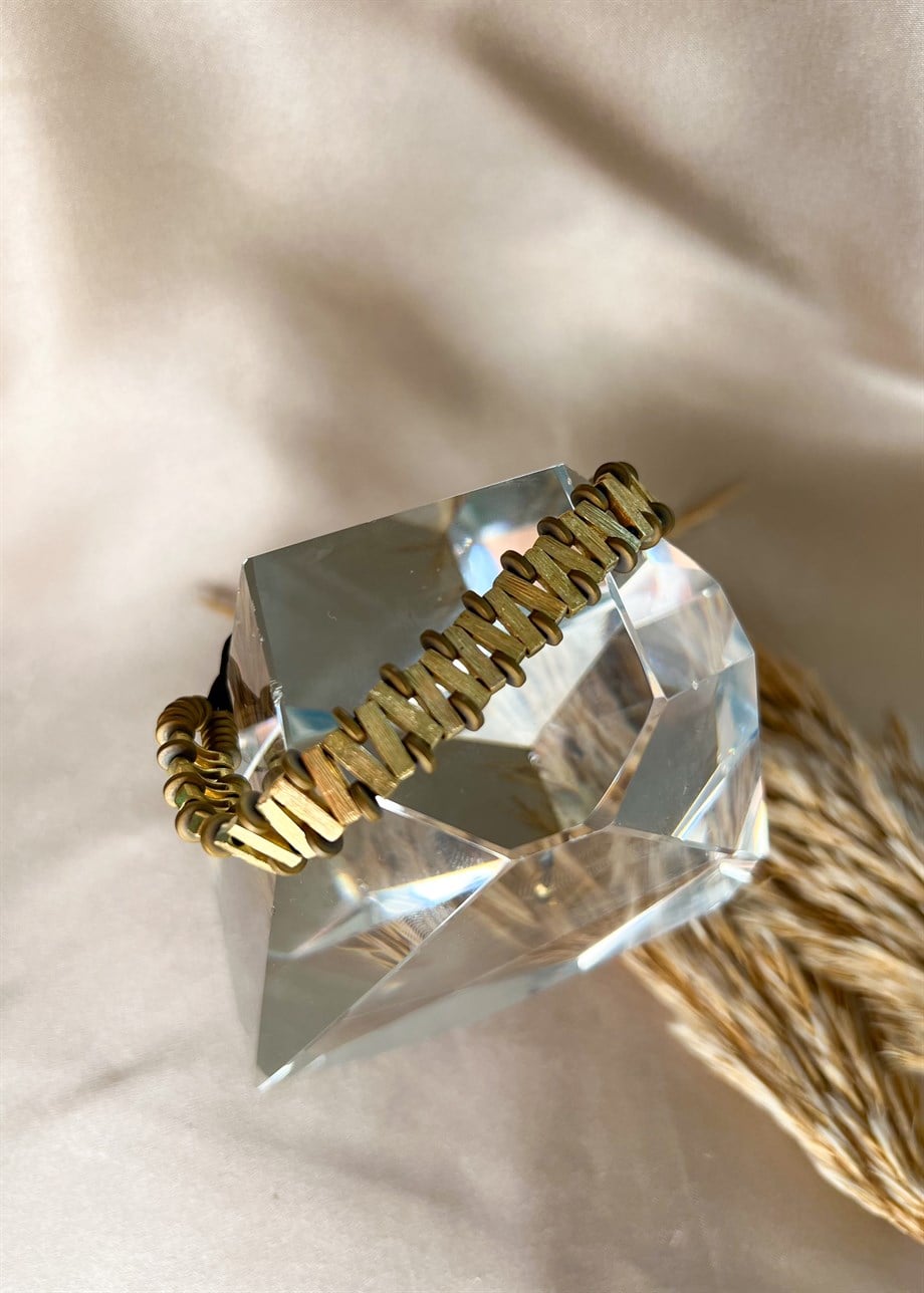 Unisex  Pirinç Bileklik