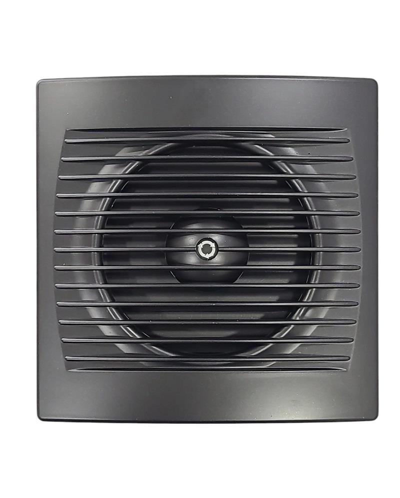 Aircol 120 OP Siyah Otomatik Panjurlu Aspiratör