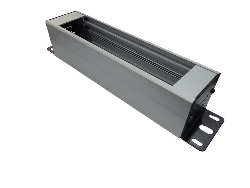 Avf Büro Tipi Aleminyum Priz Kasası 12 Modül Metal Yan
