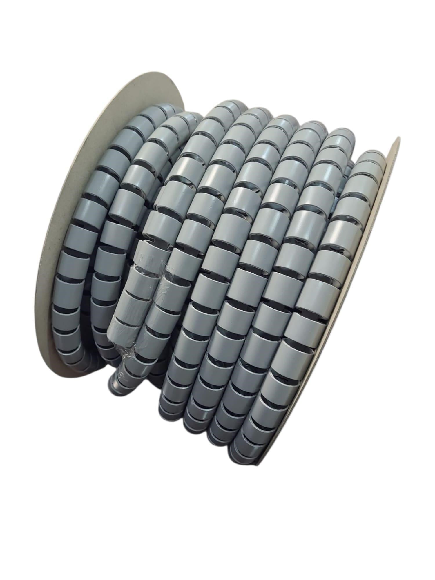 Avf Kablo Toplama Spirali 30mm 15mt Makara Gri