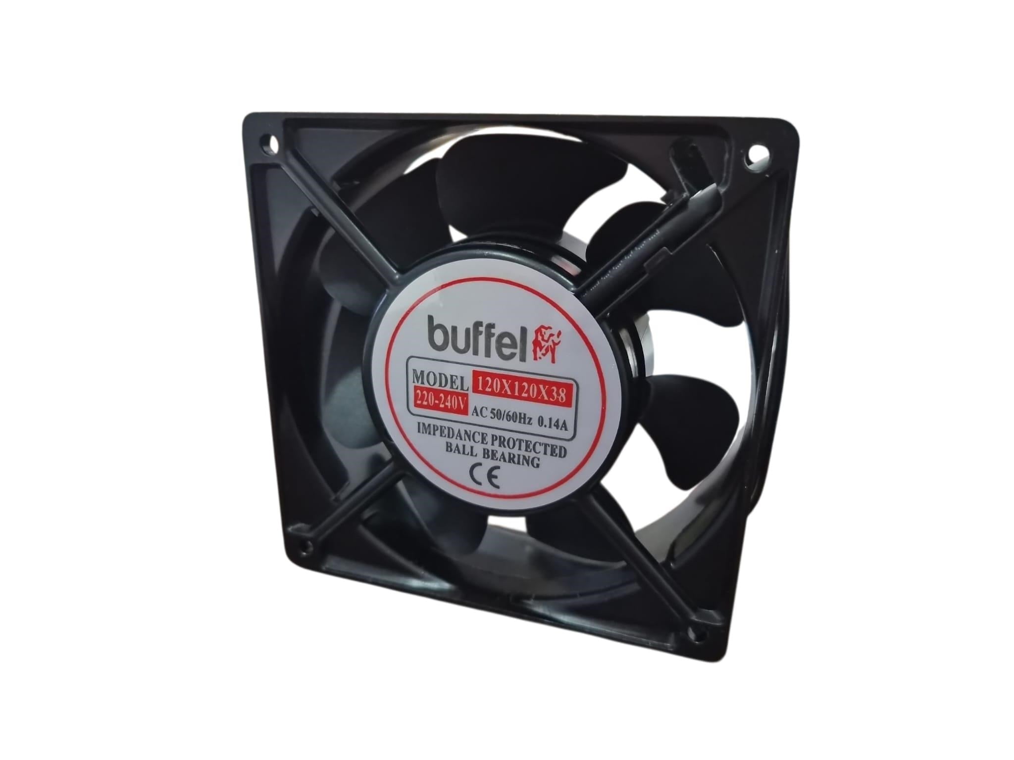 Buffel 120x120x38 220V Hbl AC Fan Rulmanlı