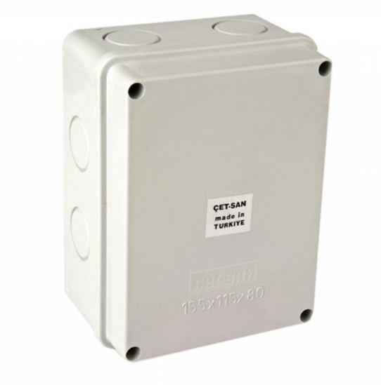Çetsan 155x115x80 Termoplastik Polikarbonat Buat (4 Adet) IP54