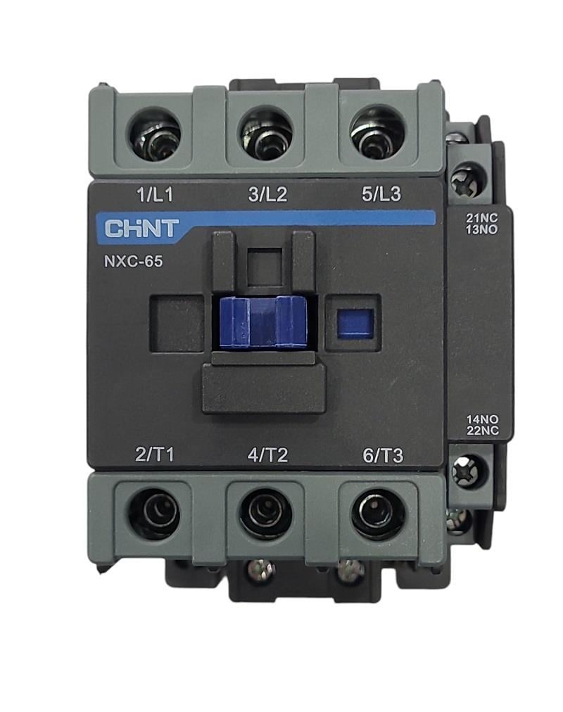 Chint NXC-65 220V AC Bobinli 3 Kutuplu Kontaktör 30KW